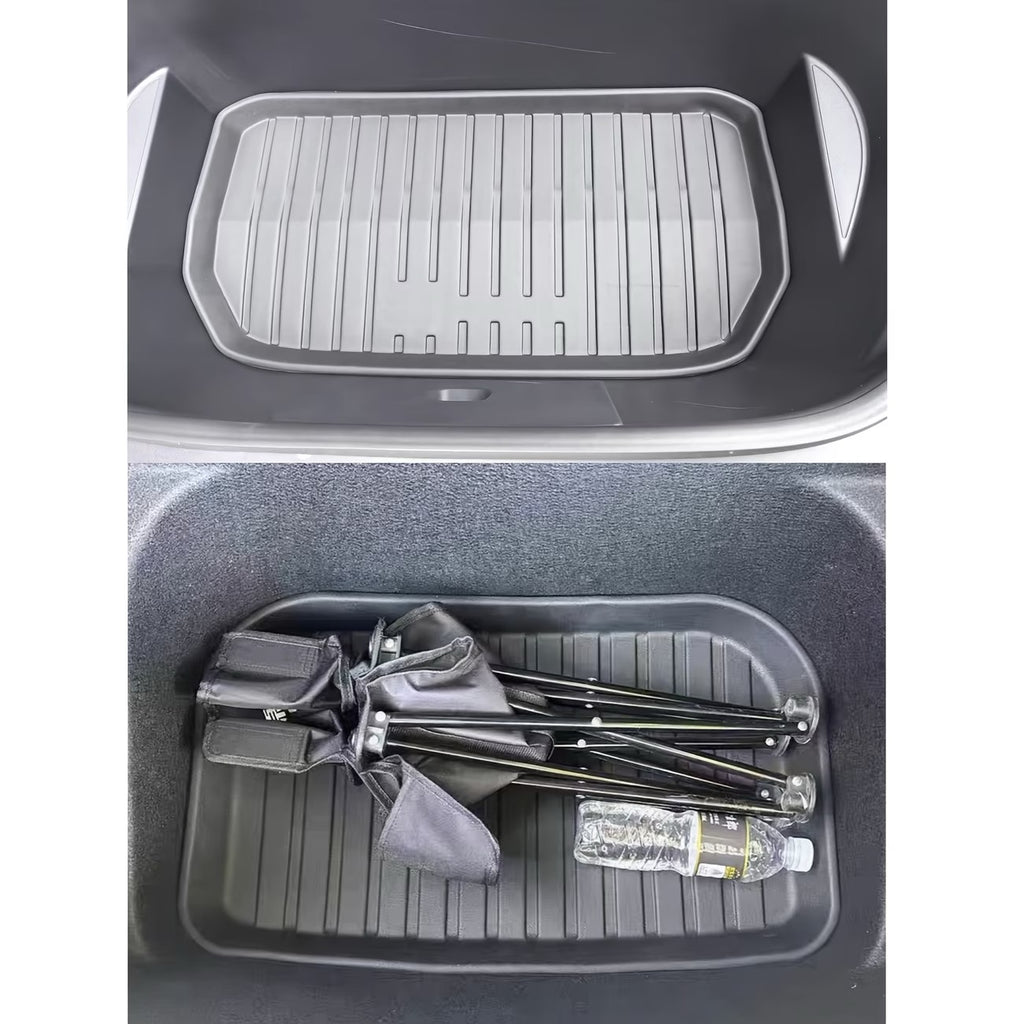 Gulvmatter til Tesla Model Y Juniper 2025/2026 – 10-delers komplett sett