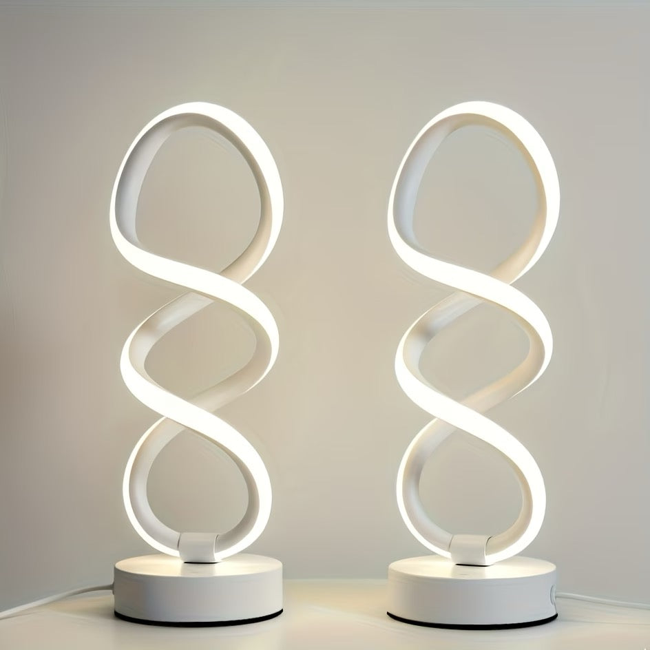 LED-skrivebordslampe med 3 lysfarger – for kontor og hjemmebruk