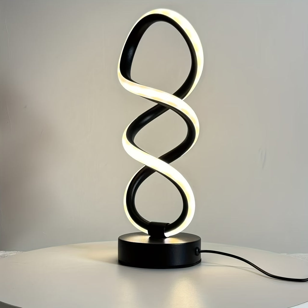 LED-skrivebordslampe med 3 lysfarger – for kontor og hjemmebruk