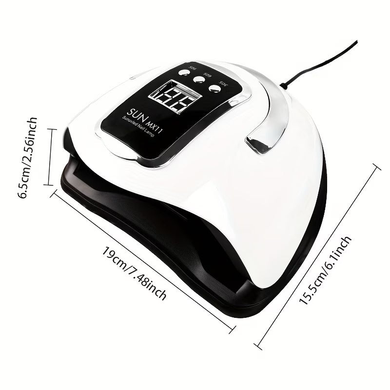 LED-lampe for negler – rask herding, hjemmebruk og neglesalong